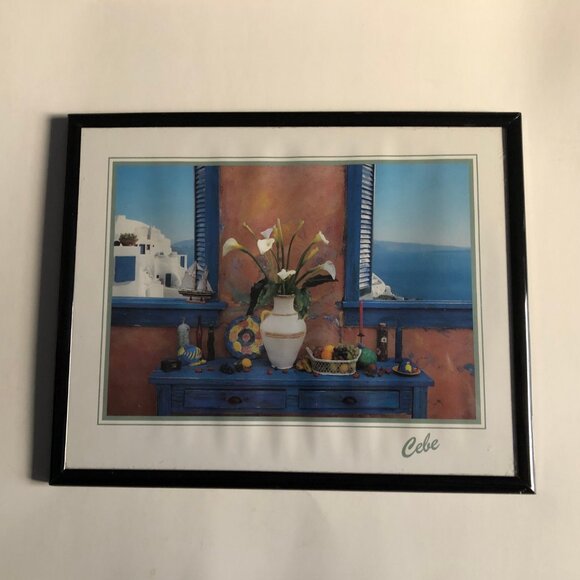 Two ceba wall decors art print in frame small home decors - Picture 9 of 13